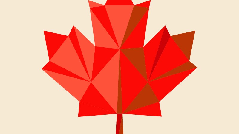 red maple-leaf